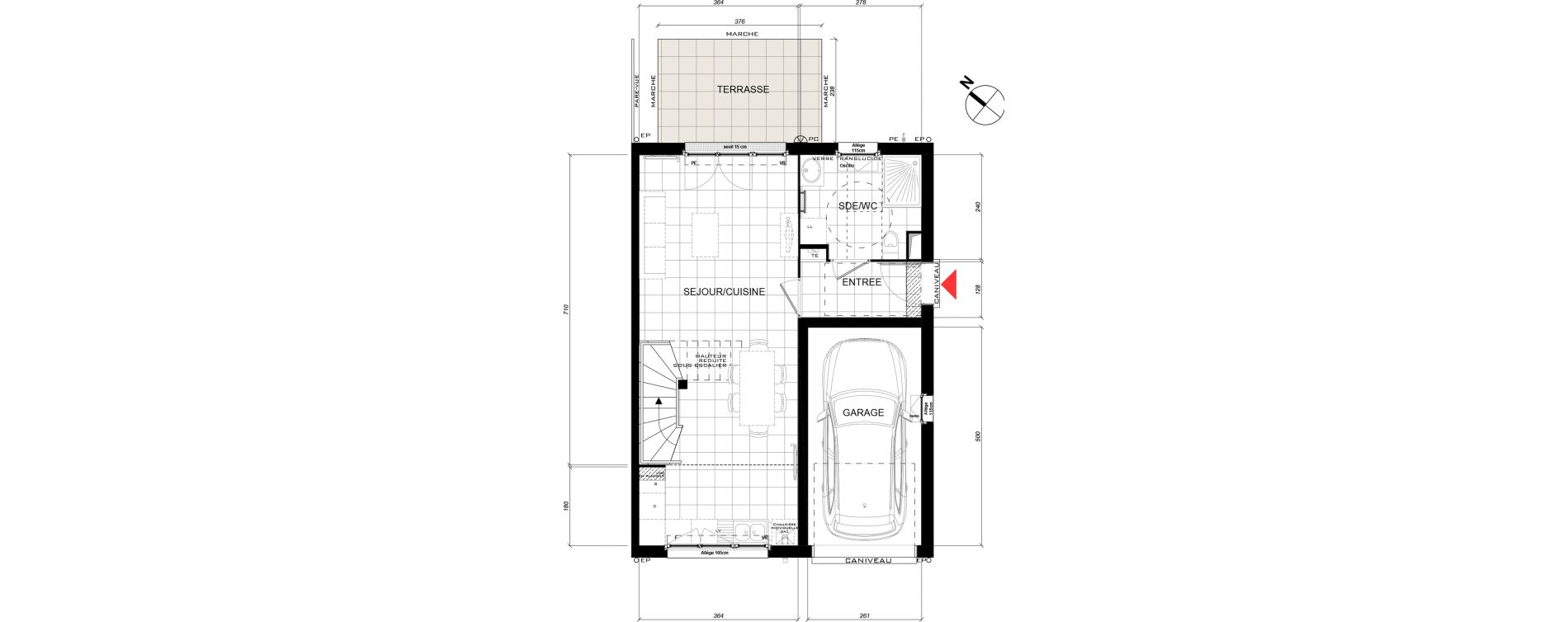 Maison T5 de 90,93 m2 &agrave; Andilly Centre