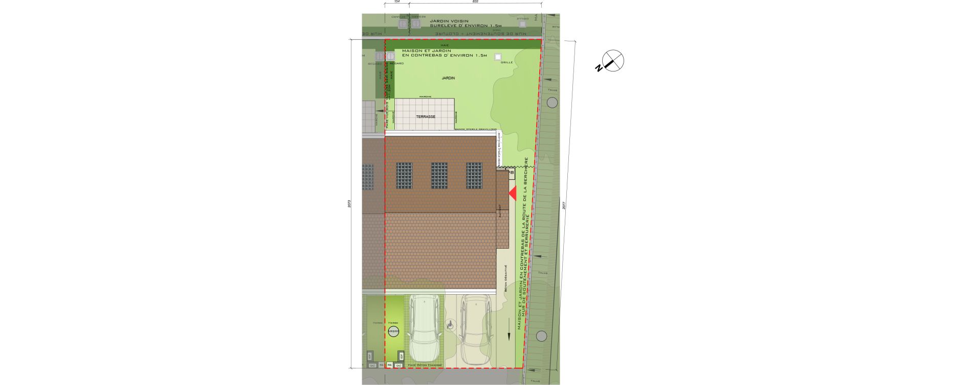 Maison T5 de 91,49 m2 &agrave; Andilly Centre