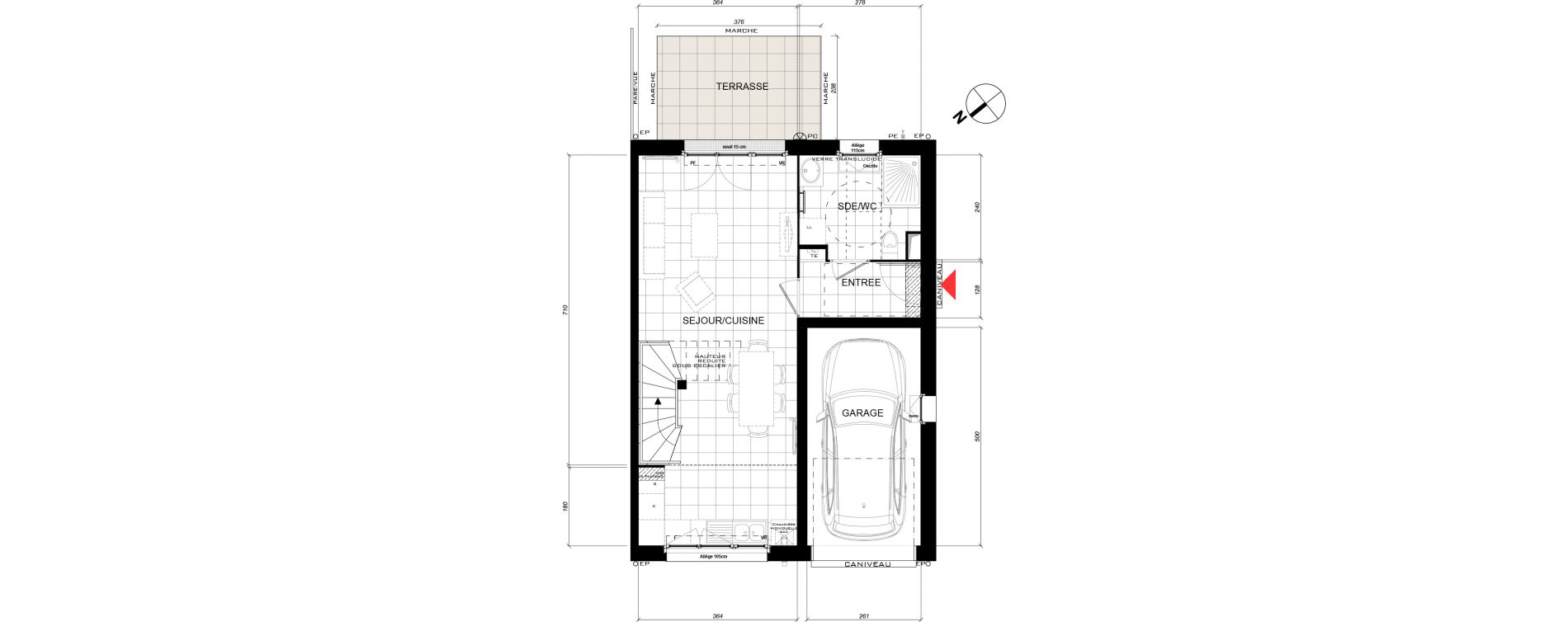 Maison T5 de 91,49 m2 &agrave; Andilly Centre