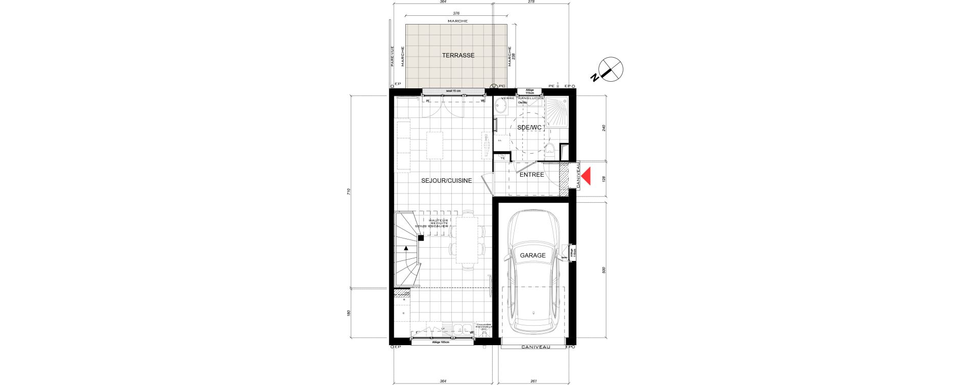 Maison T5 de 91,49 m2 &agrave; Andilly Centre