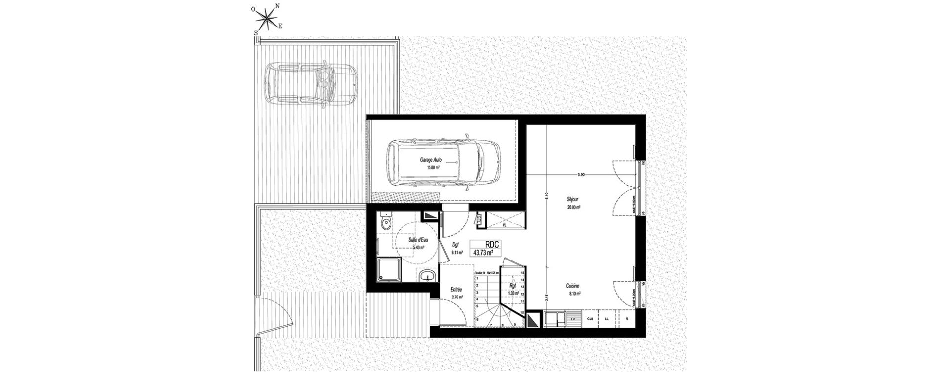 Maison T5 de 106,57 m2 &agrave; Argenteuil Val notre dame