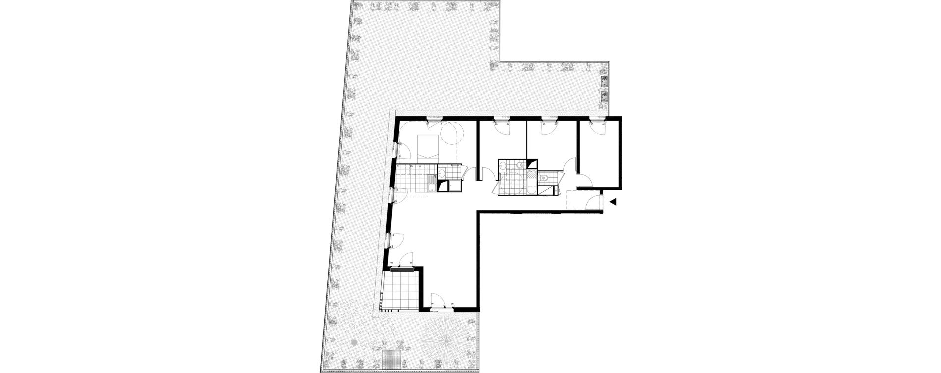 Appartement T5 de 110,60 m2 &agrave; Argenteuil Centre