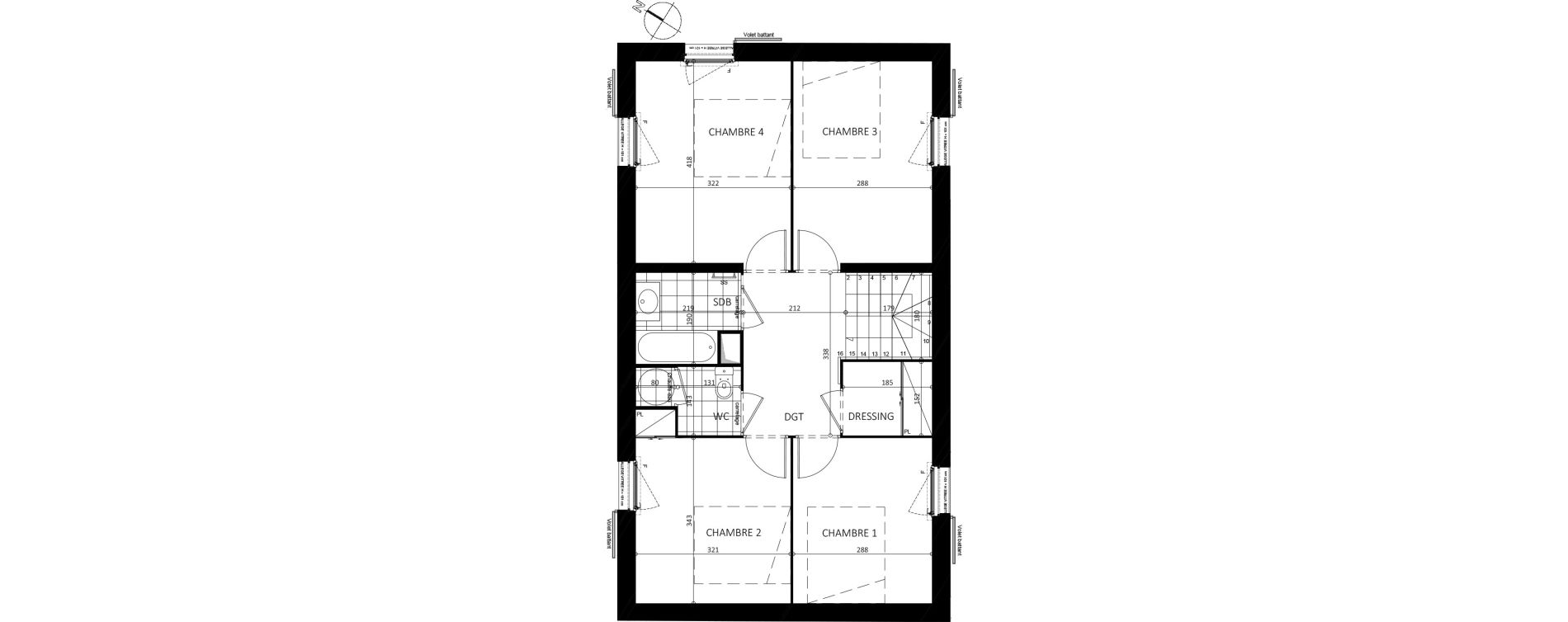 Maison T5 de 107,00 m2 &agrave; Argenteuil Centre