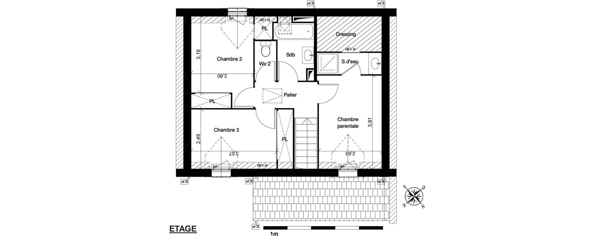 Maison T4 de 81,87 m2 &agrave; Boissy-L'Aillerie Centre