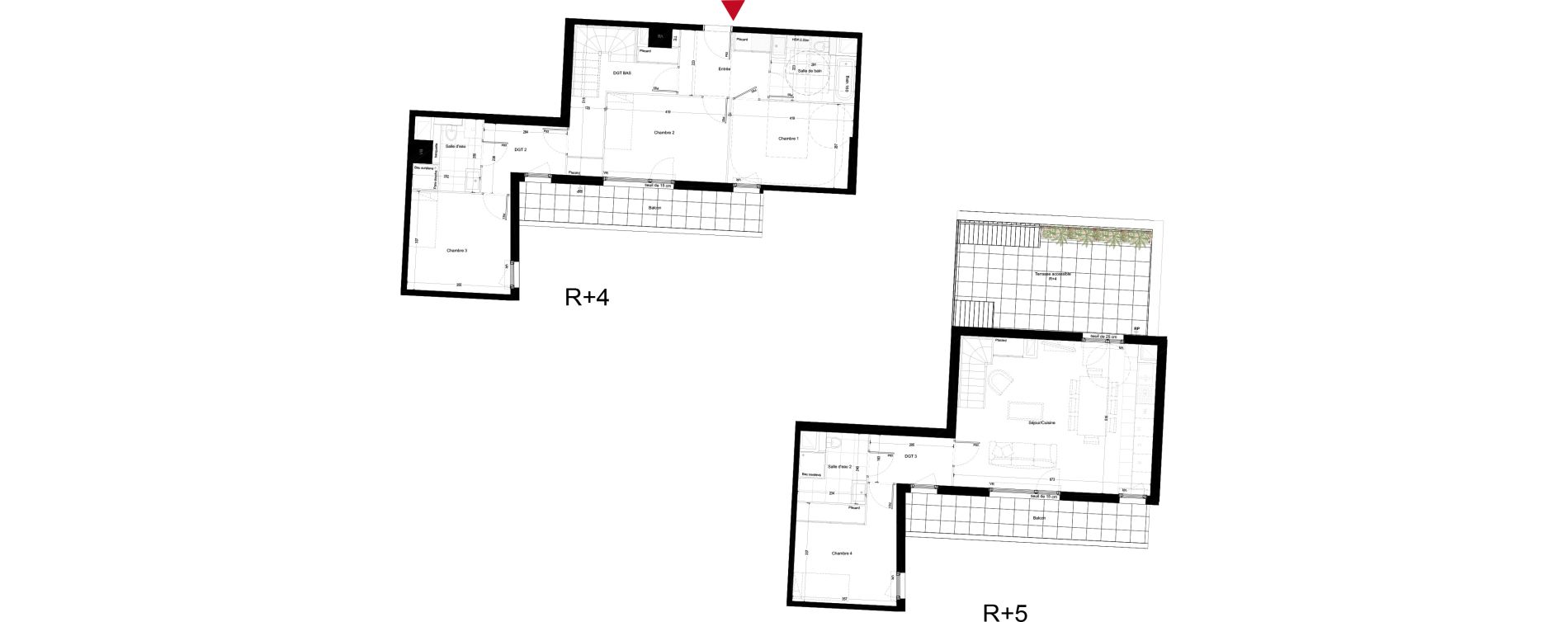 Appartement T4 de 119,91 m2 à Enghien-Les-Bains Centre