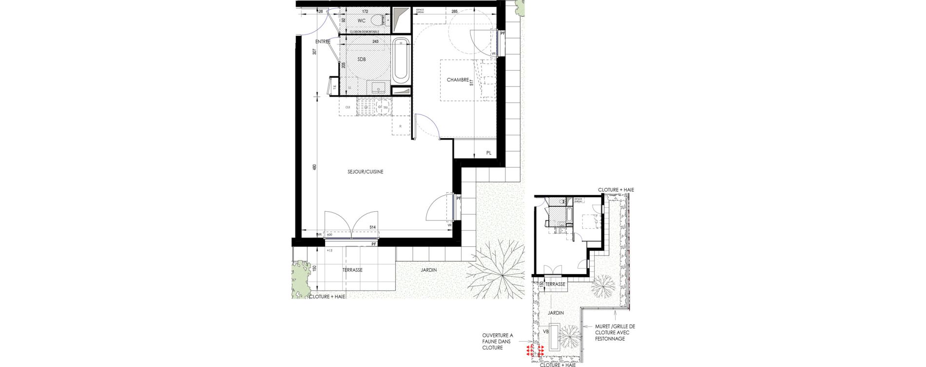 Appartement T2 de 46,38 m2 &agrave; Ermont Les esp&eacute;rances