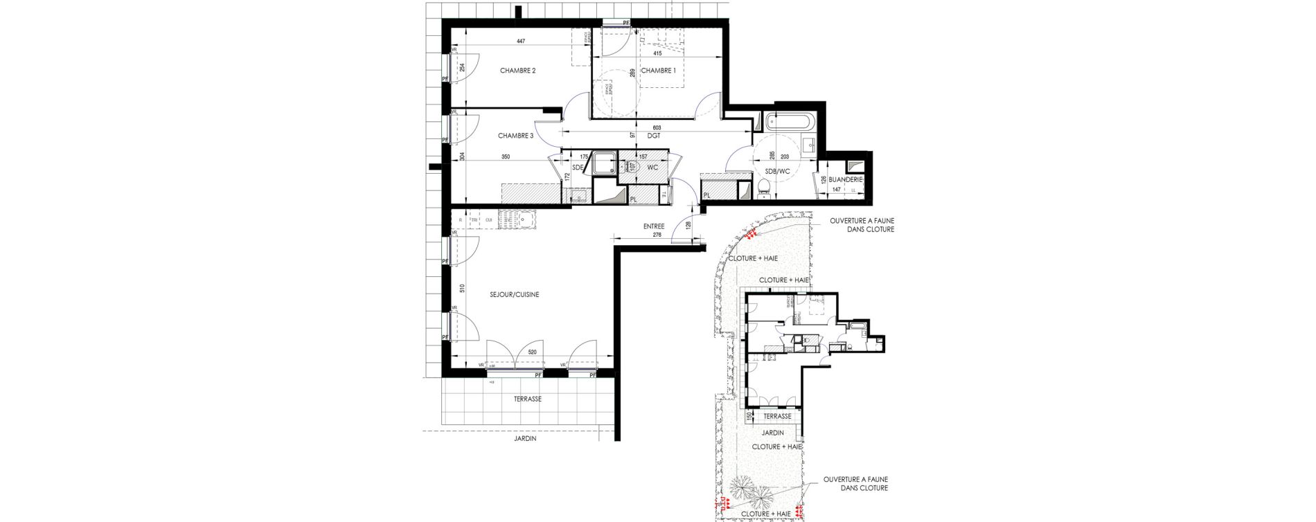 Appartement T4 de 85,84 m2 &agrave; Ermont Les esp&eacute;rances