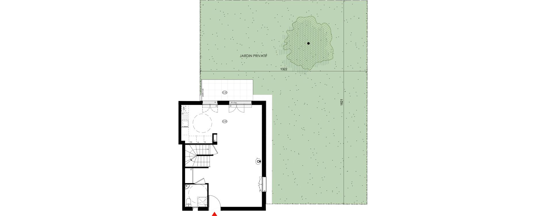 Duplex T4 de 89,40 m2 &agrave; Ermont Ancien centre ville