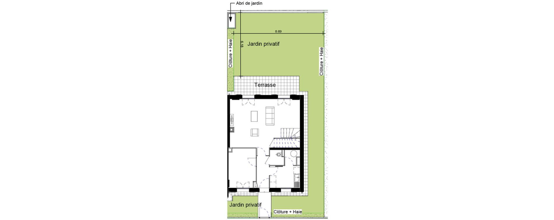 Maison T6 de 99,30 m2 &agrave; Franconville Centre