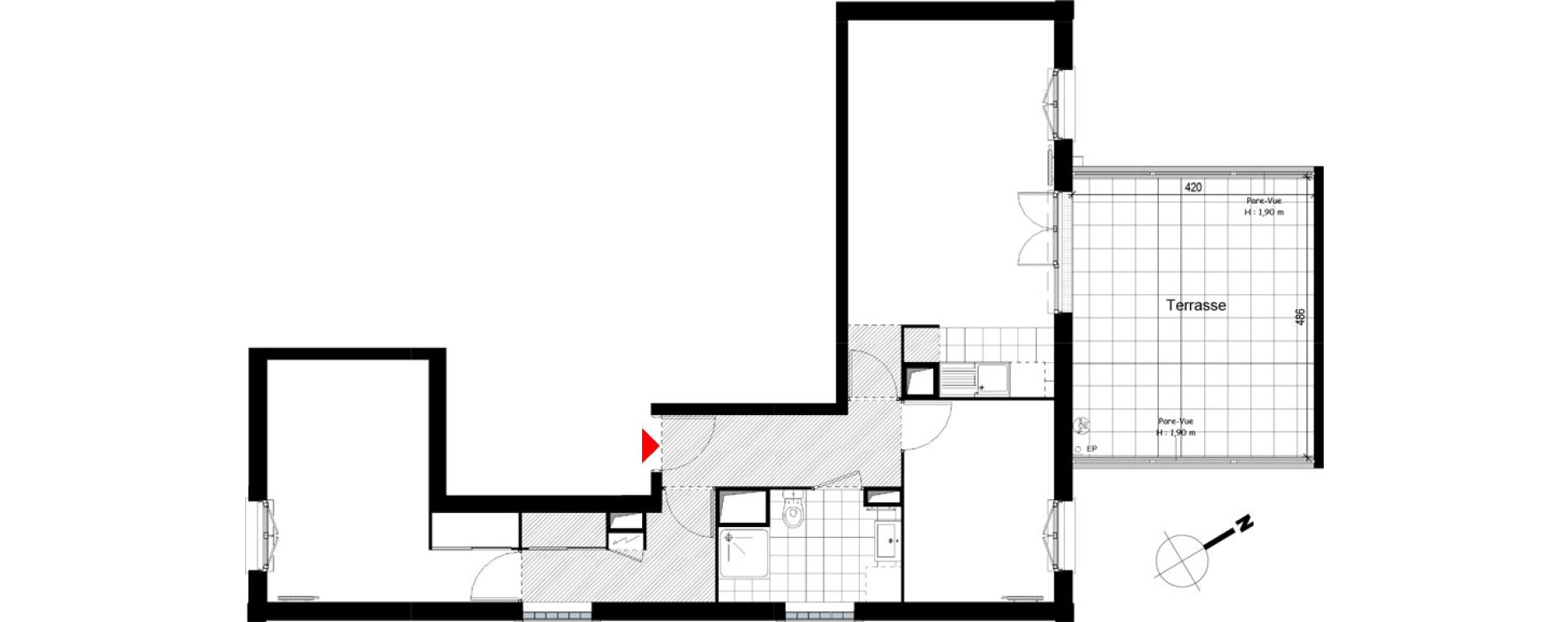 Appartement T3 de 62,32 m2 &agrave; Franconville Centre