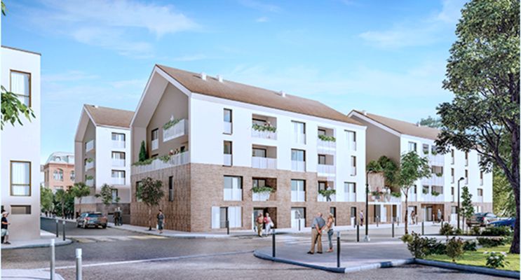 Photo du Résidence « Les Villages D'Or Jouy-Le-Moutier » programme immobilier neuf en Loi Pinel à Jouy-le-Moutier