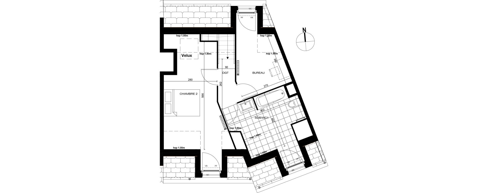 Appartement T3 de 73,86 m2 &agrave; La Frette-Sur-Seine Centre