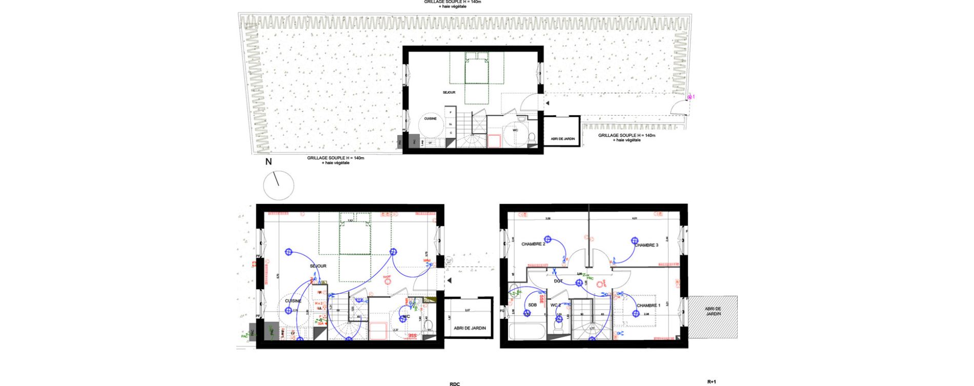 Maison T4 de 78,90 m2 &agrave; Marly-La-Ville Centre