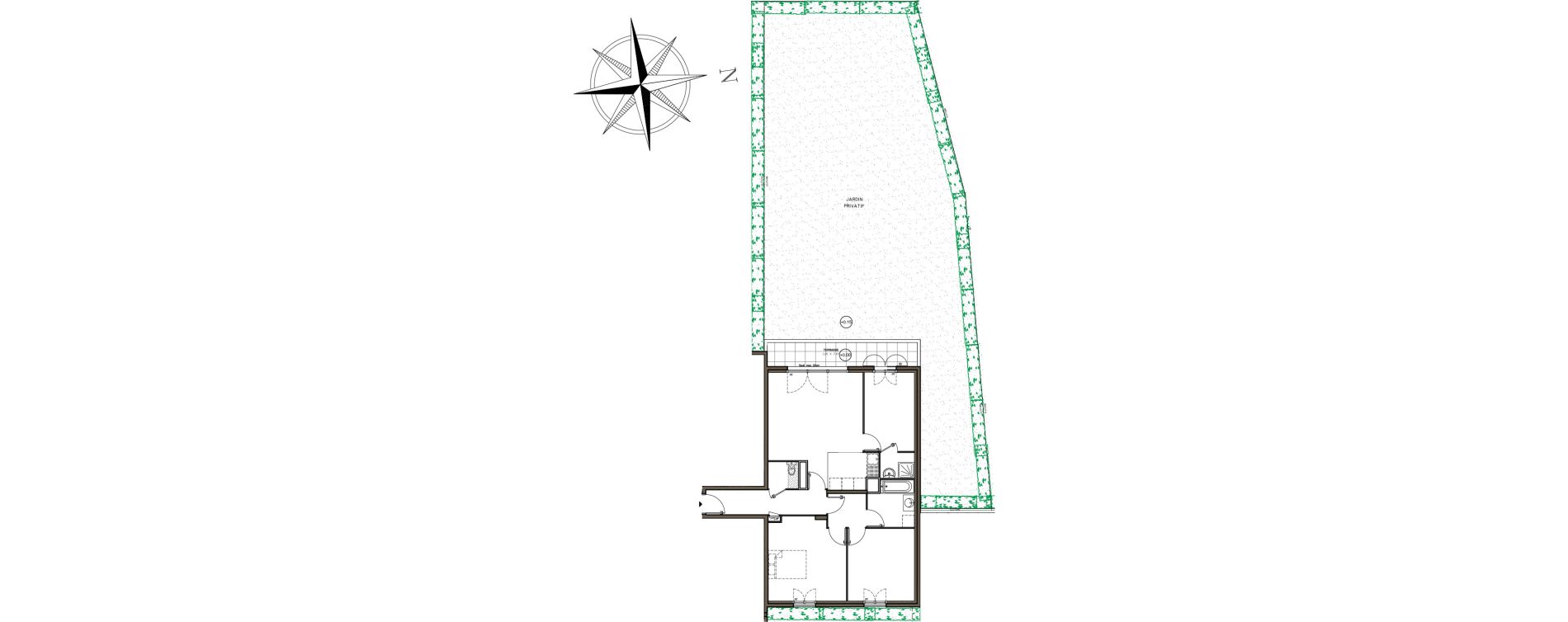 Appartement T4 de 83,26 m2 &agrave; Montigny-L&egrave;s-Cormeilles Centre
