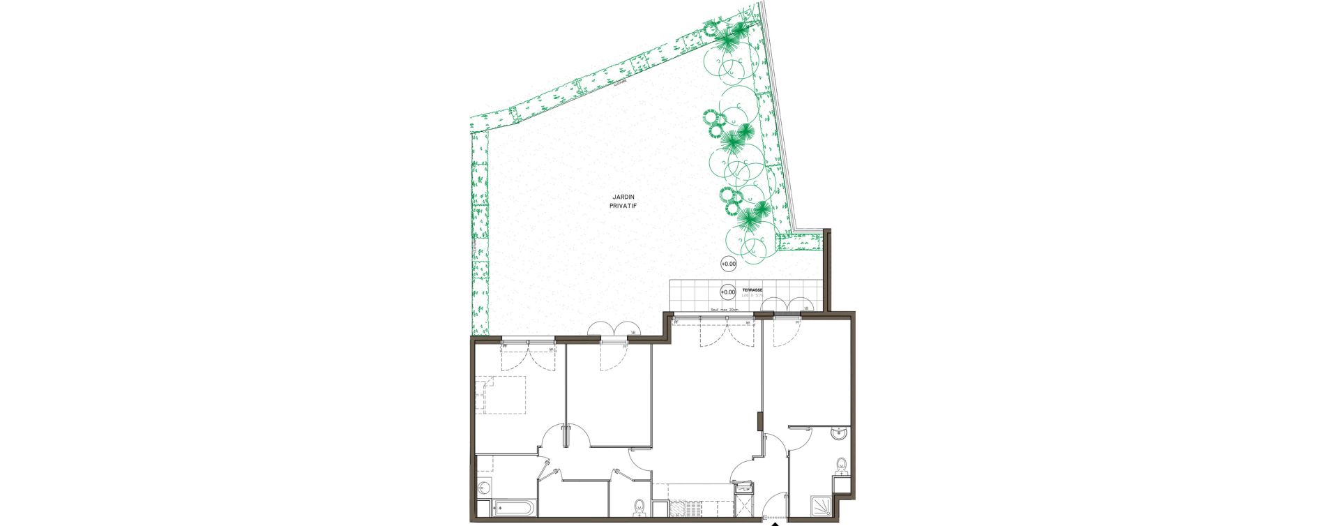 Appartement T4 de 93,13 m2 &agrave; Montigny-L&egrave;s-Cormeilles Centre