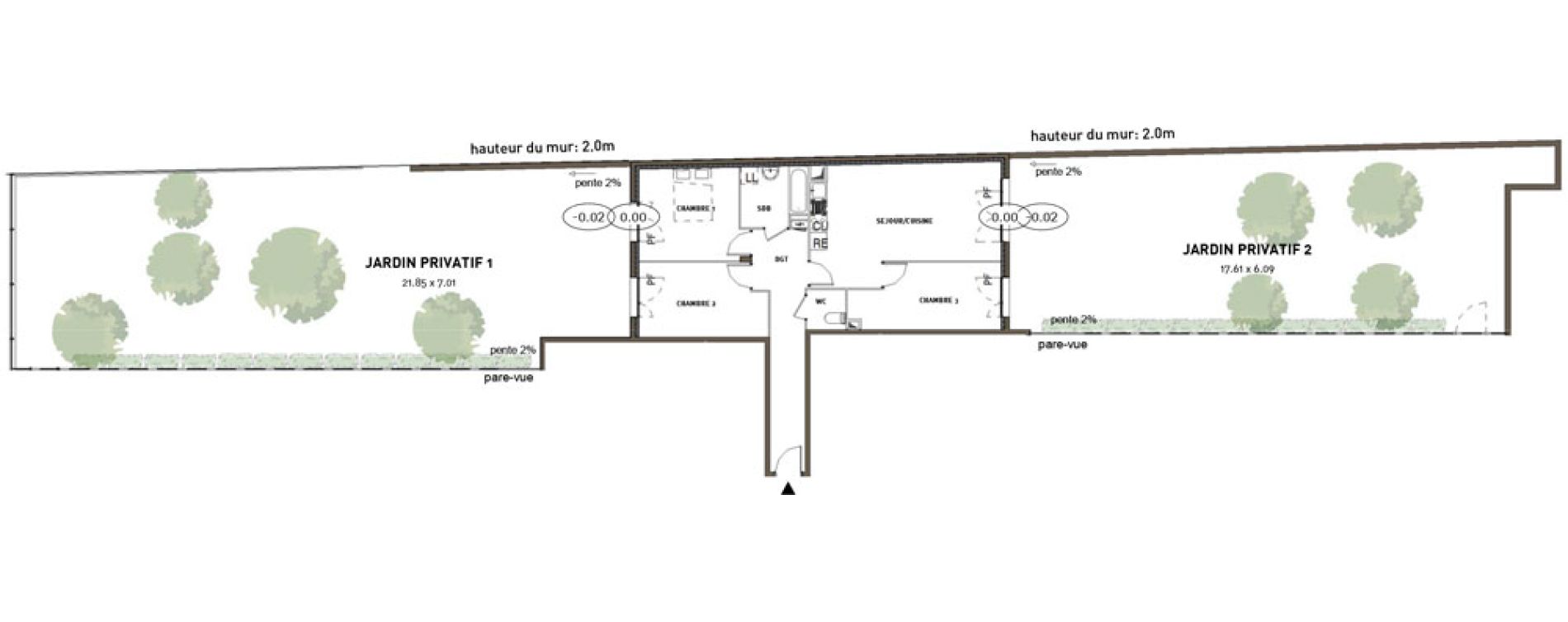 Appartement T4 de 80,41 m2 &agrave; Montigny-L&egrave;s-Cormeilles Frances - copistes