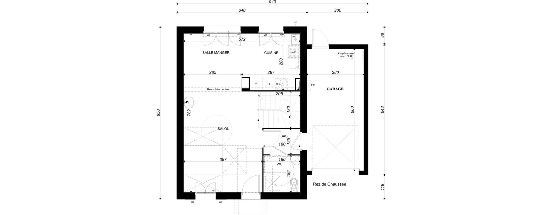 Maison T4 de 80,61 m2 &agrave; Nointel Centre