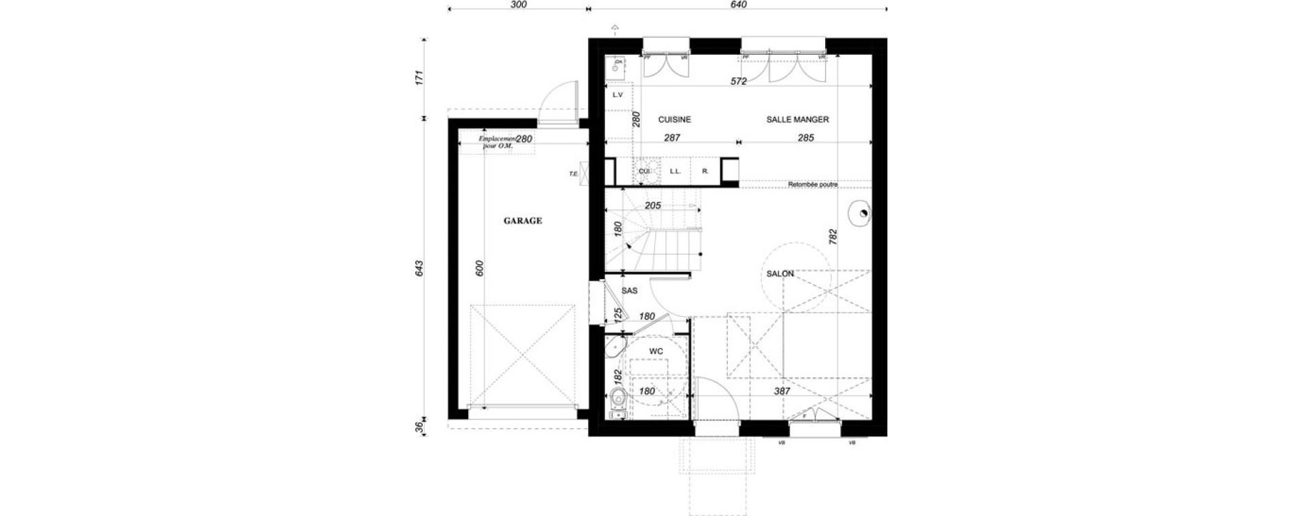 Maison T4 de 80,61 m2 &agrave; Nointel Centre
