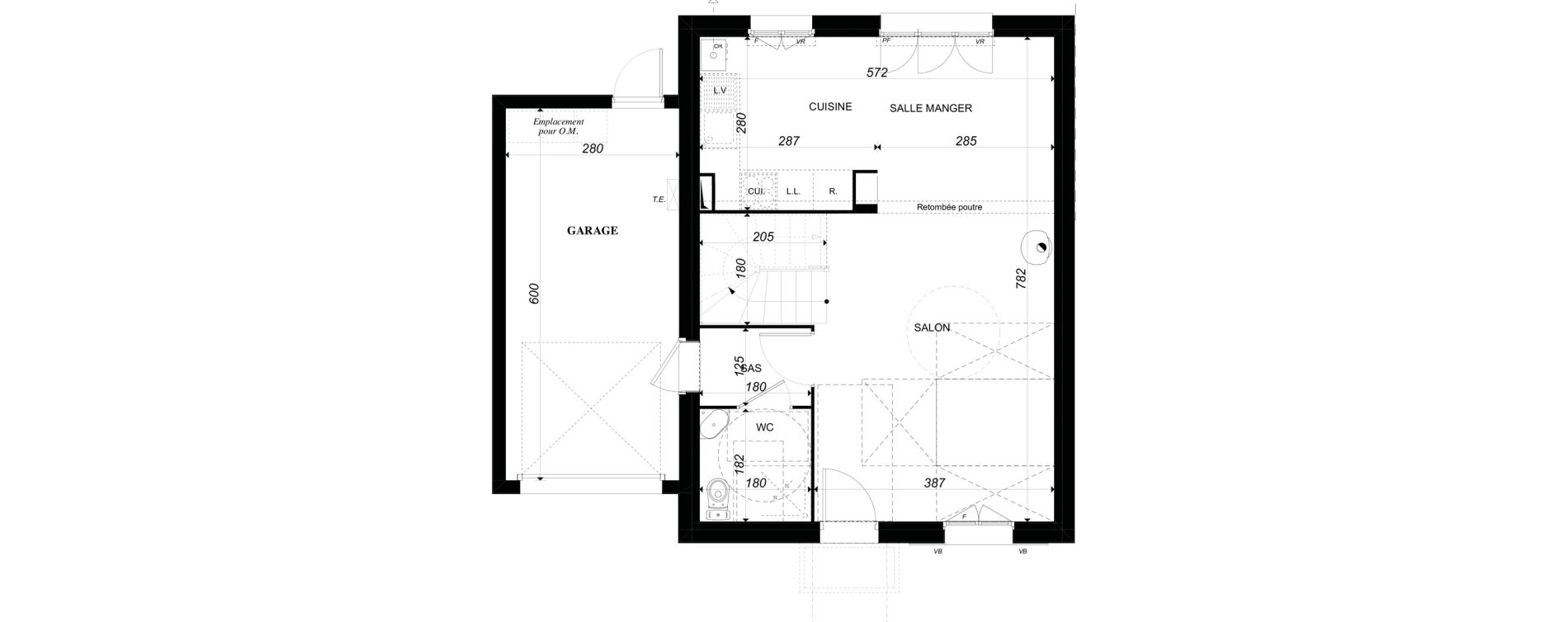 Maison T4 de 80,61 m2 à Nointel Centre