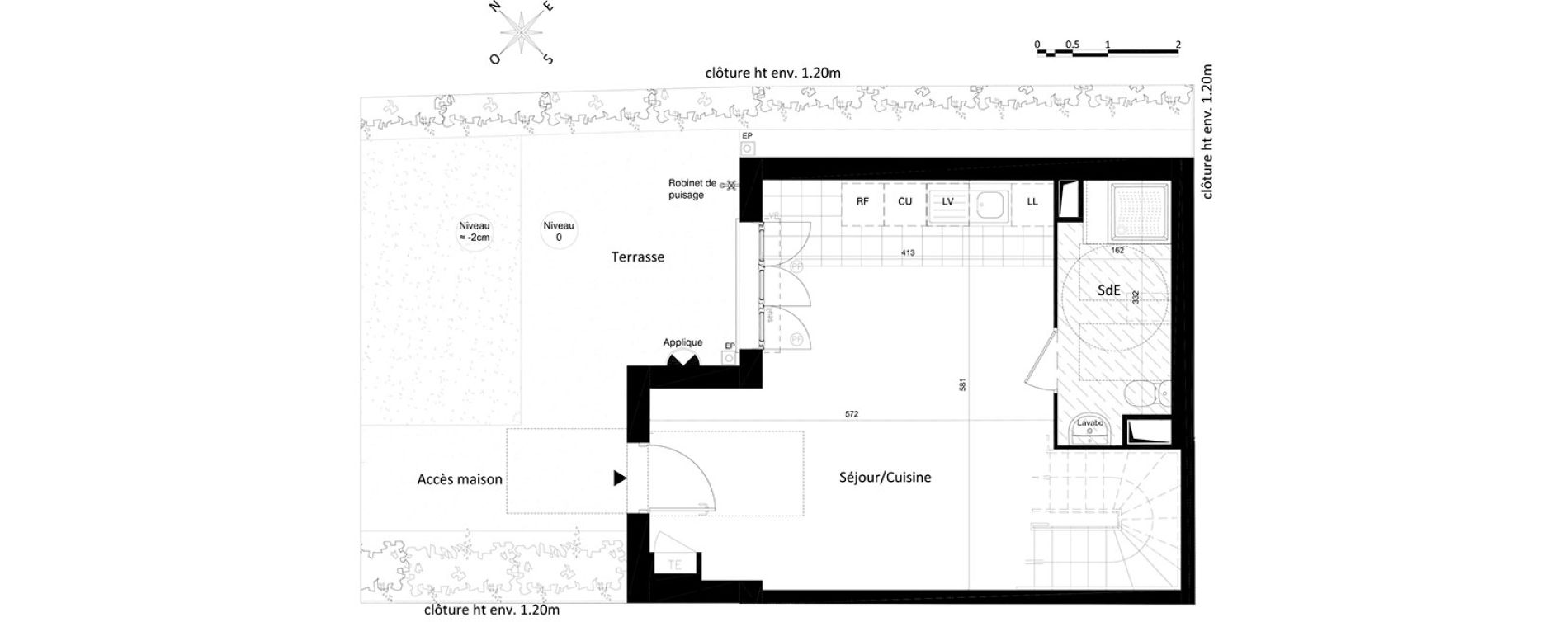 Maison T3 de 67,51 m2 &agrave; Saint-Leu-La-For&ecirc;t Centre
