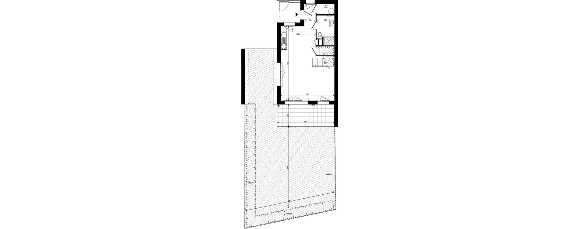 Maison T4 de 84,49 m2 &agrave; Bois-D'Arcy La croix bonnet