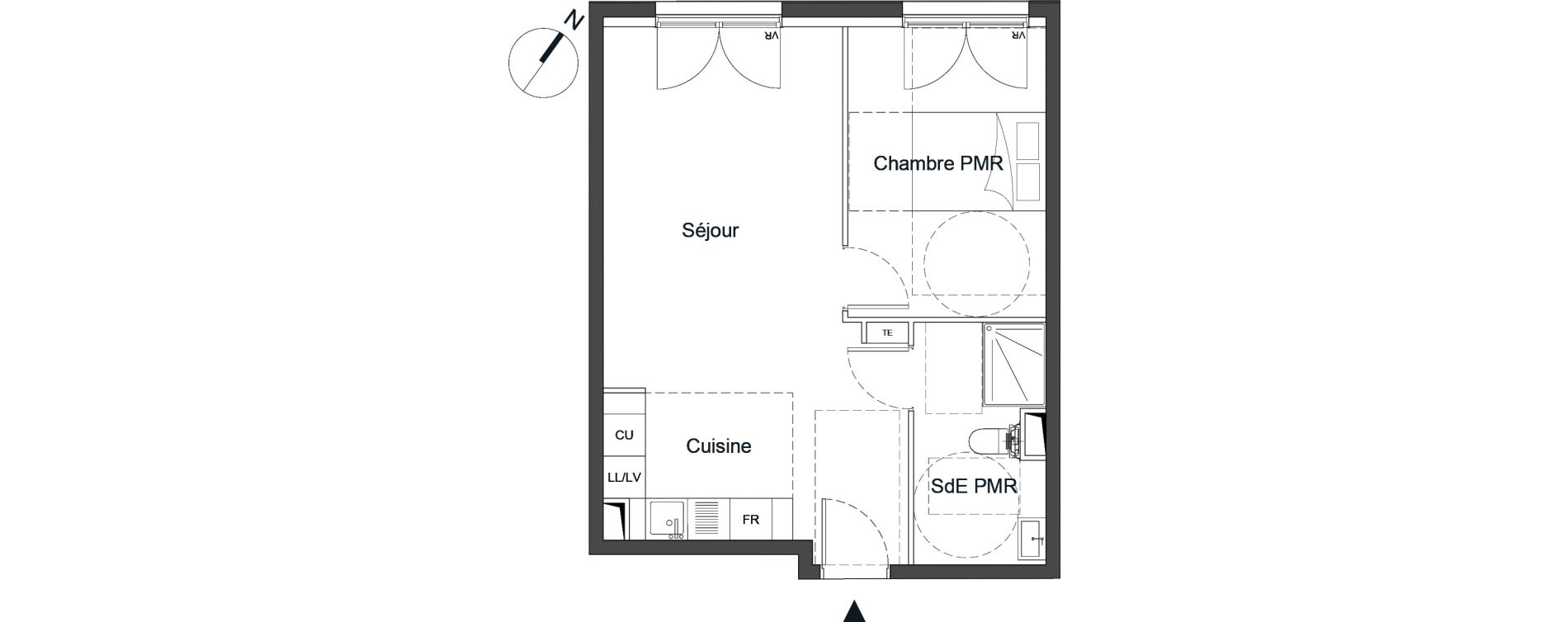 Appartement T2 de 47,00 m2 &agrave; Bougival Centre
