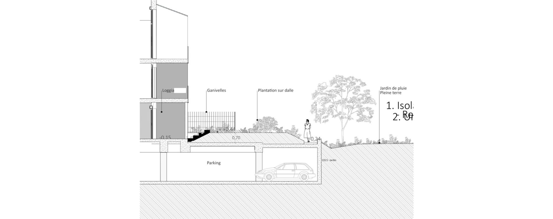 Appartement T2 de 44,30 m2 &agrave; Carri&egrave;res-Sous-Poissy Nouvelle centralit&eacute;