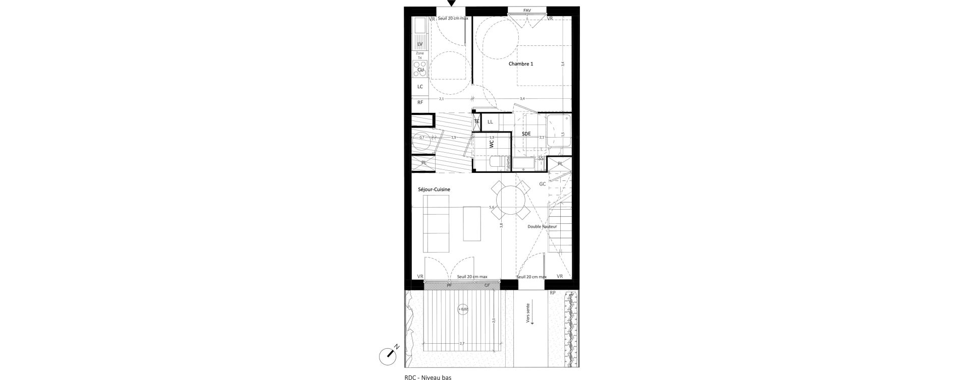 Maison T5 de 89,45 m2 &agrave; Carri&egrave;res-Sous-Poissy Nouvelle centralit&eacute;