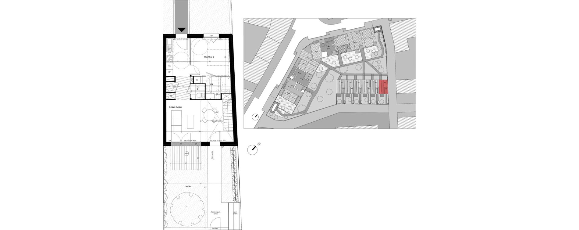 Maison T5 de 91,47 m2 &agrave; Carri&egrave;res-Sous-Poissy Nouvelle centralit&eacute;