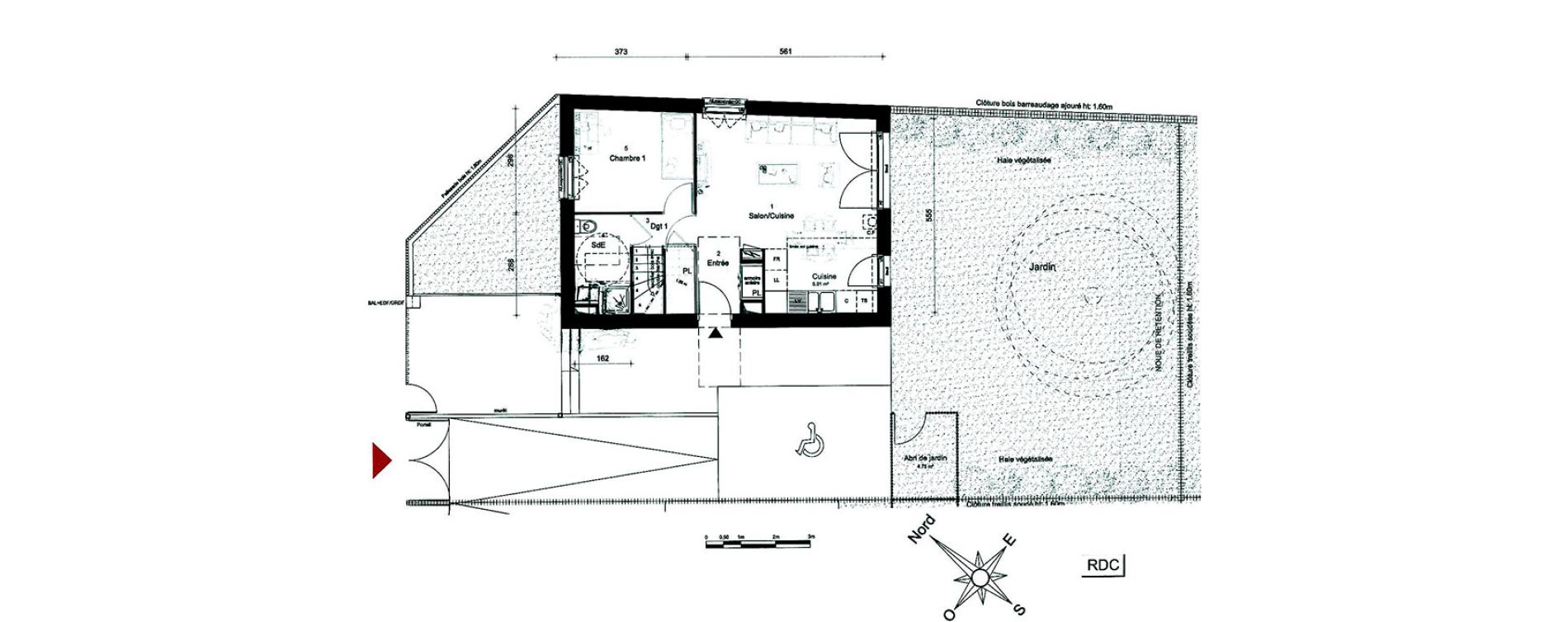 Maison T5 de 90,70 m2 &agrave; Carri&egrave;res-Sous-Poissy Nouvelle centralit&eacute;