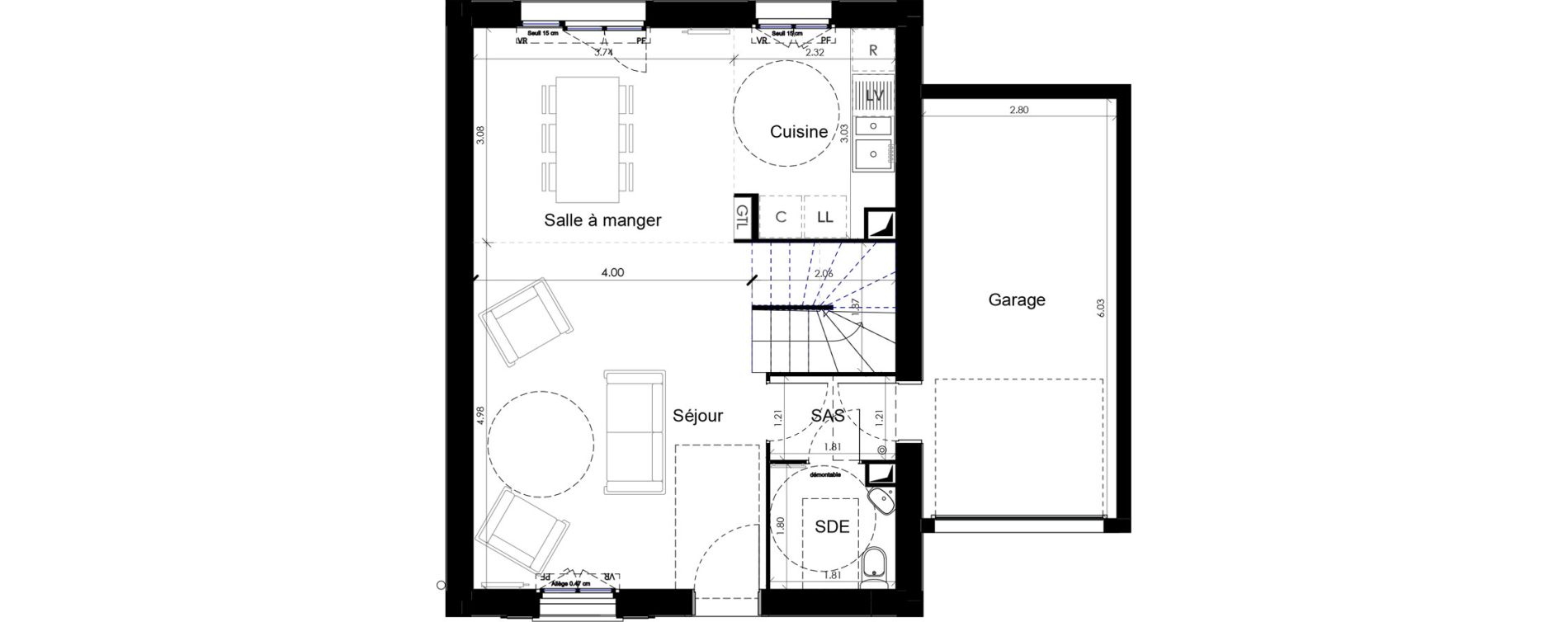 Maison T4 de 88,41 m2 &agrave; Chambourcy Centre