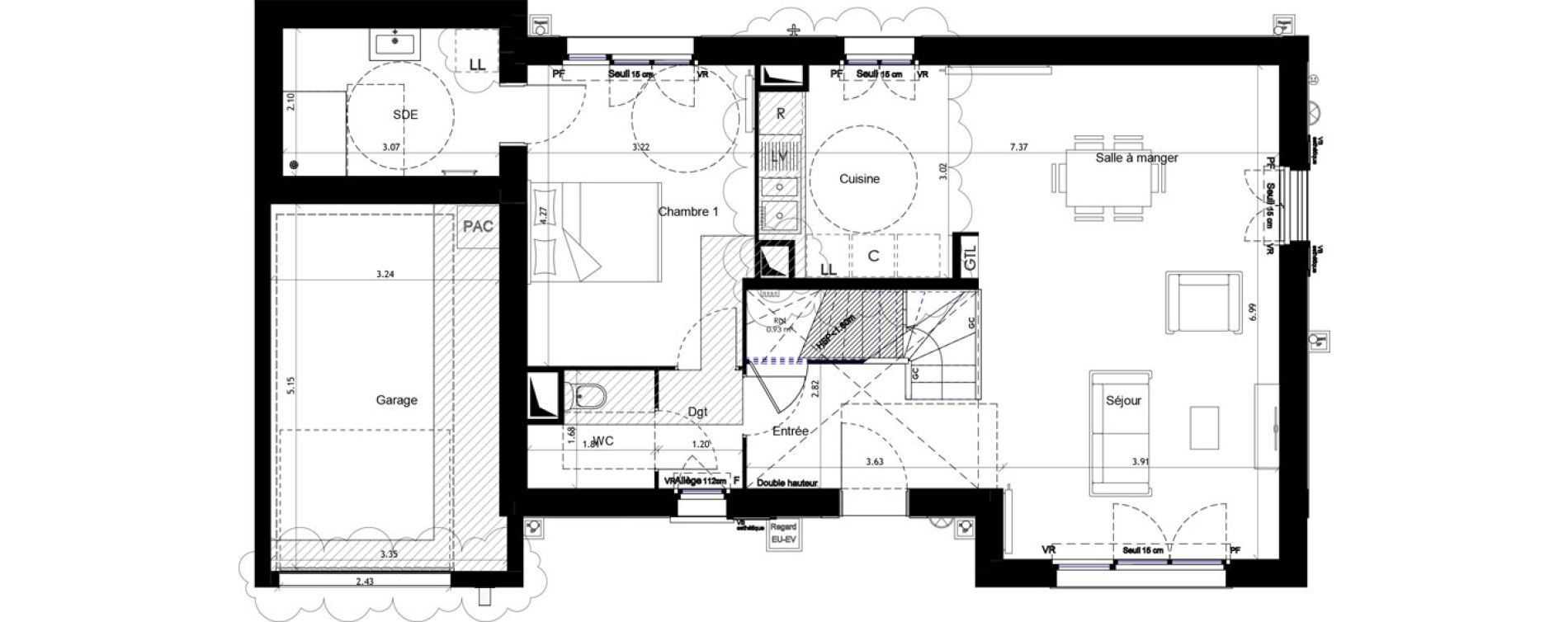 Maison T5 de 121,90 m2 &agrave; Chambourcy Centre