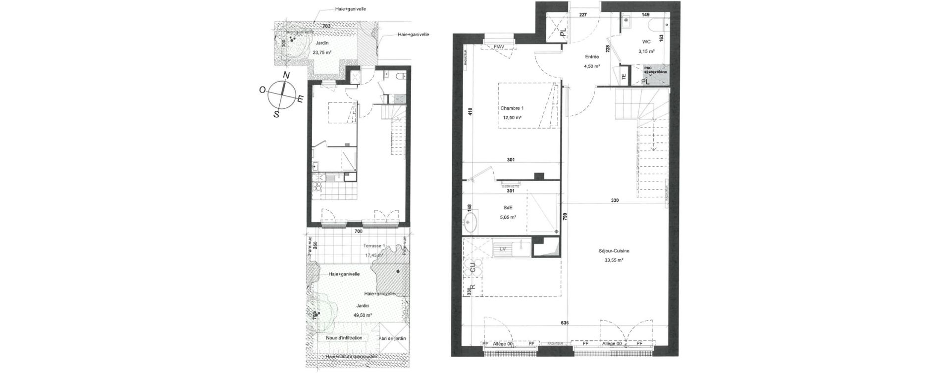 Maison T4 de 88,85 m2 &agrave; Gargenville Les hauts de rangiport