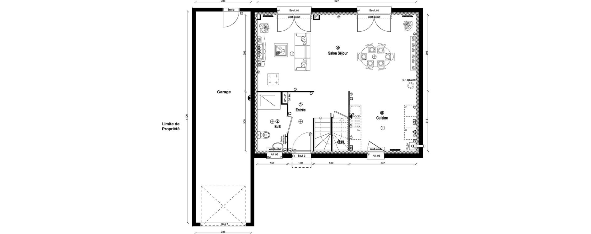 Maison T4 de 110,00 m2 &agrave; Guyancourt Centre