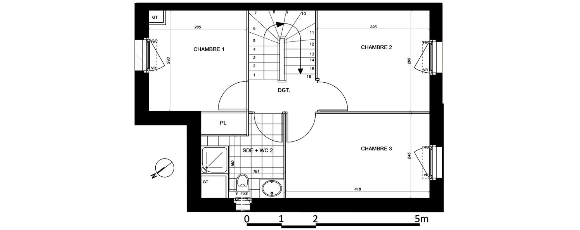 Maison T5 de 91,20 m2 &agrave; Houilles Centre