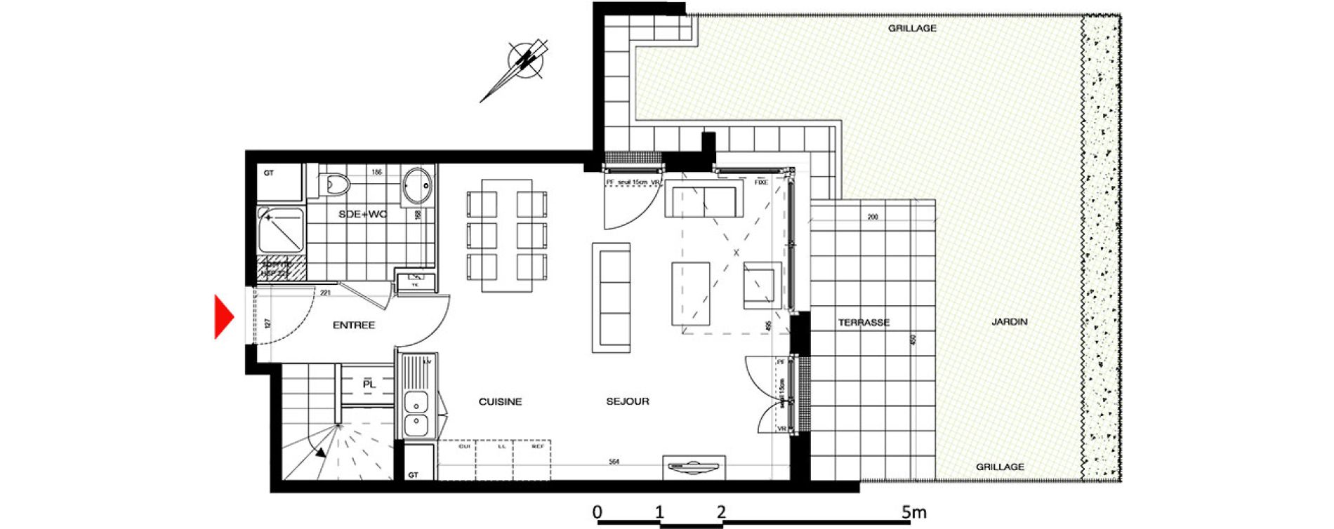 Appartement T4 de 75,73 m2 &agrave; Houilles Centre