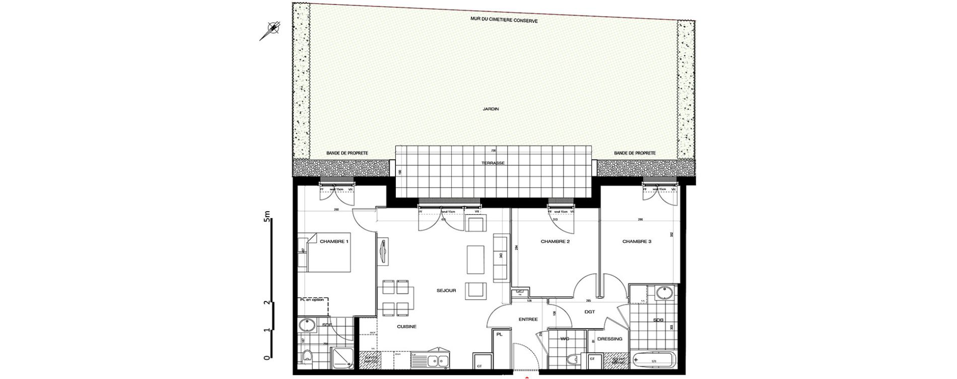 Appartement T4 de 80,65 m2 &agrave; Houilles Centre