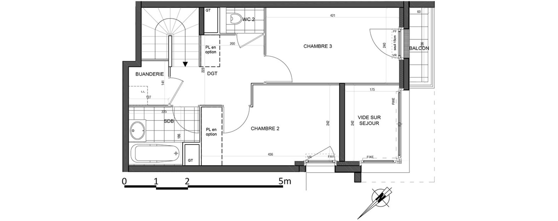 Appartement T4 de 80,71 m2 &agrave; Houilles Centre