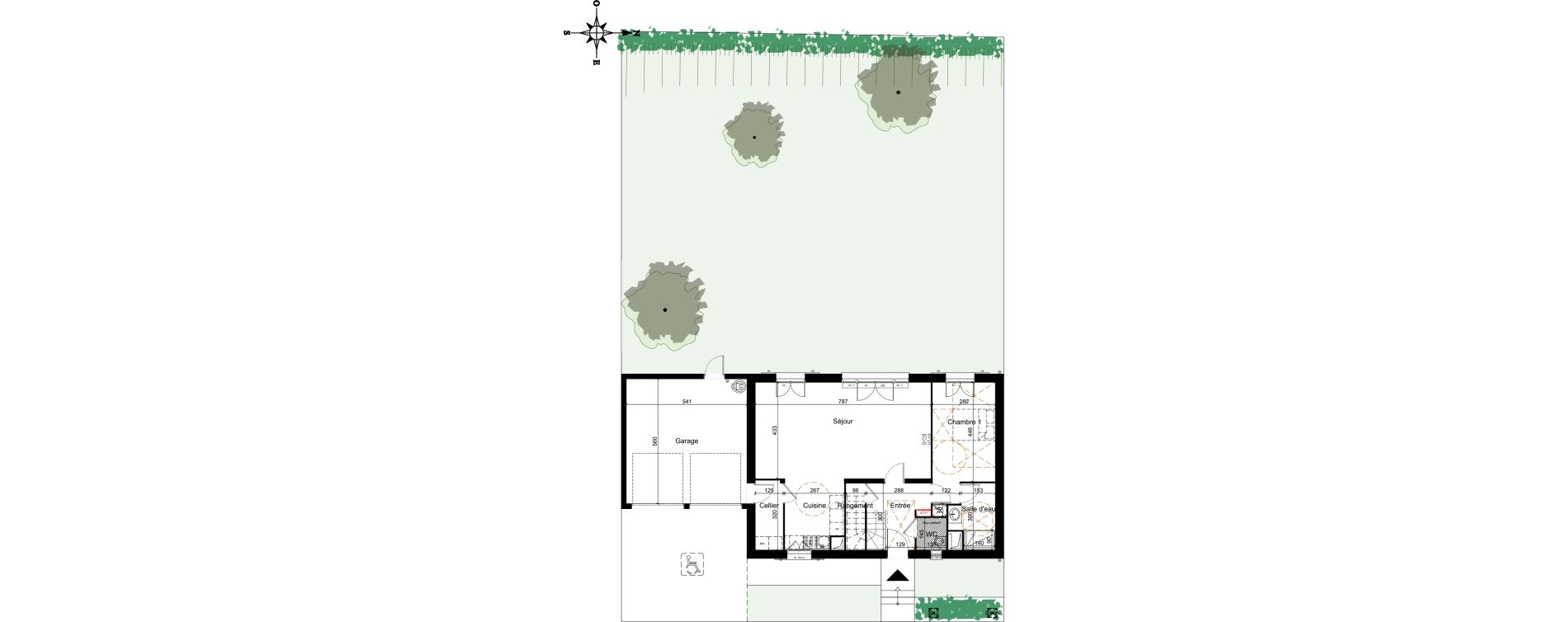 Maison T6 de 150,13 m2 &agrave; M&eacute;r&eacute; Centre