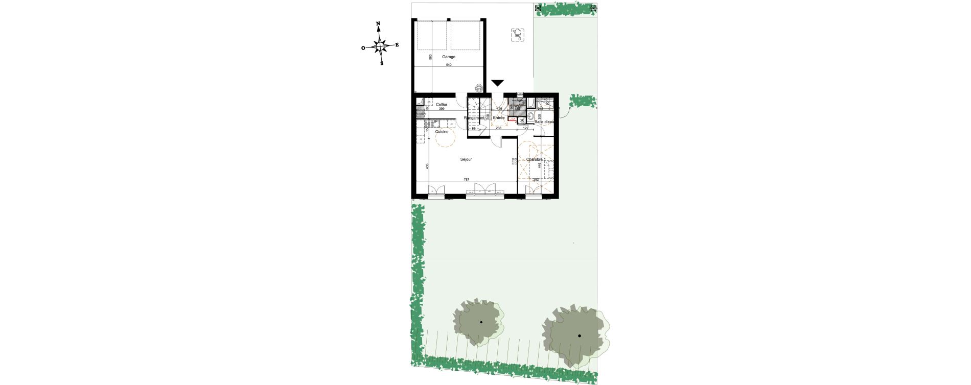 Maison T6 de 150,18 m2 &agrave; M&eacute;r&eacute; Centre