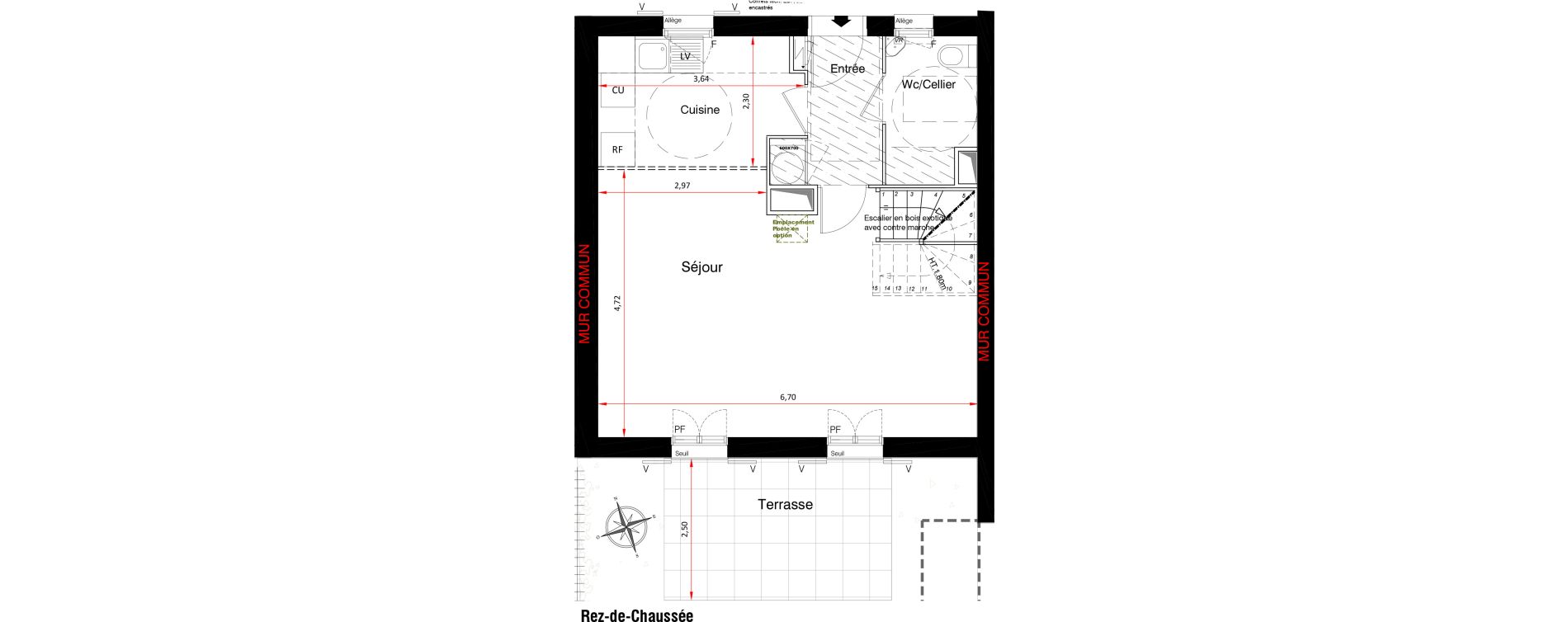 Maison T4 de 85,00 m2 &agrave; Montfort-L'Amaury Centre