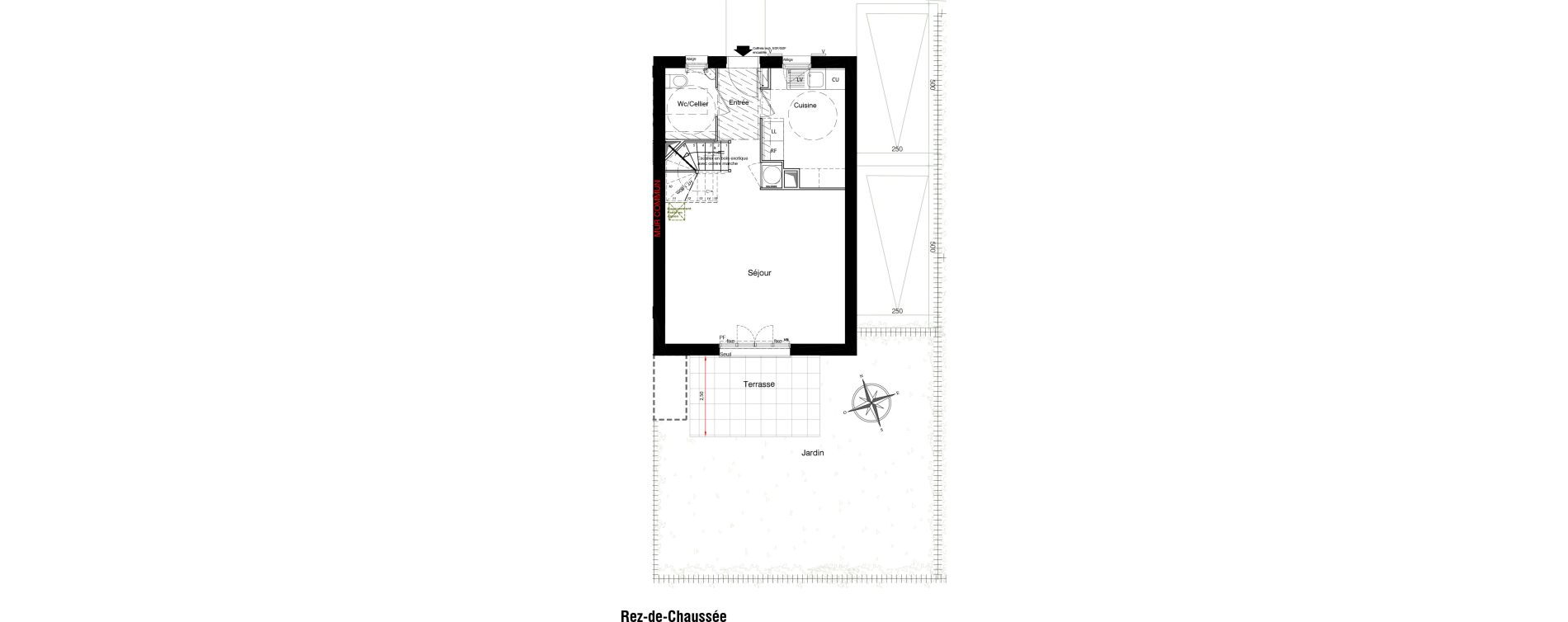 Maison T4 de 85,90 m2 &agrave; Montfort-L'Amaury Centre