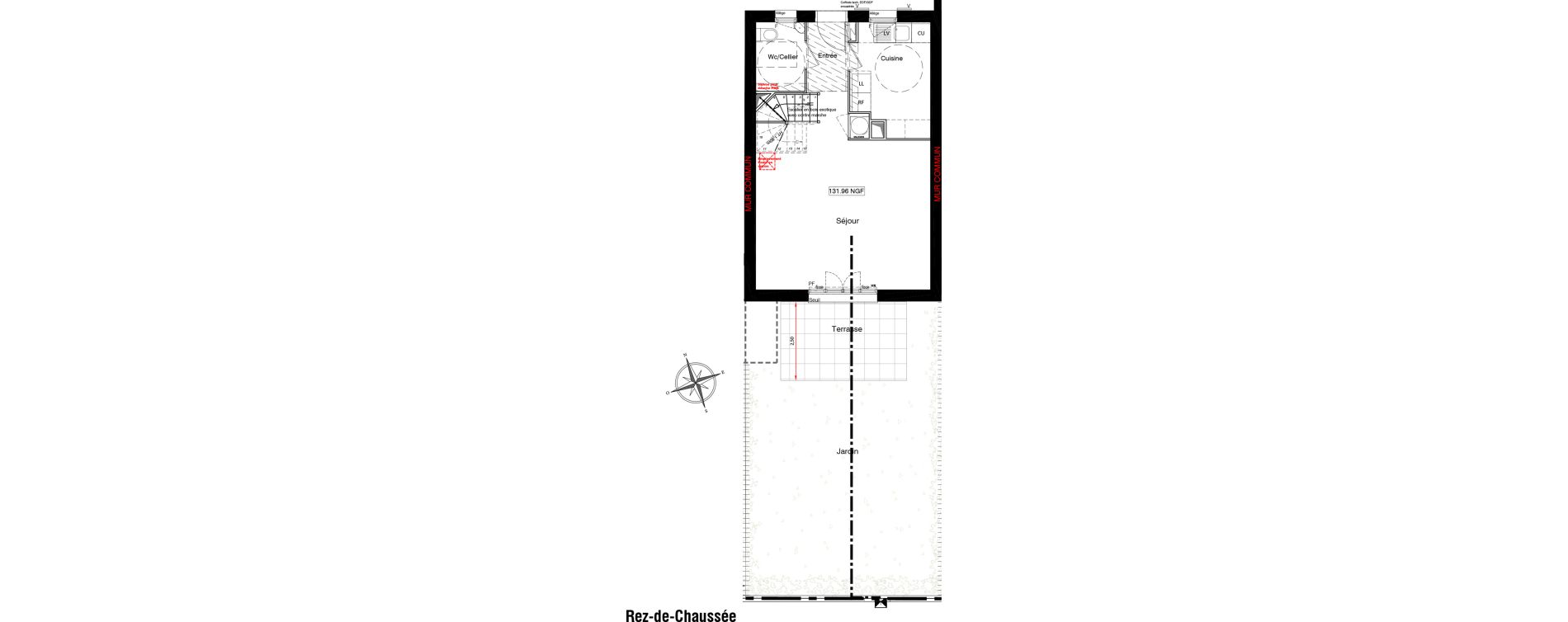 Maison T4 de 85,90 m2 à Montfort-L'Amaury Centre