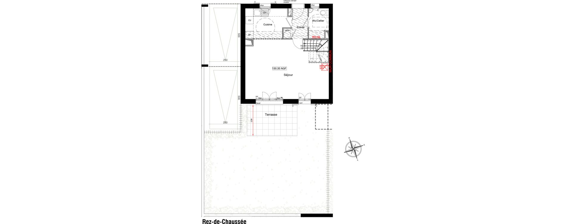 Maison T5 de 103,80 m2 à Montfort-L'Amaury Centre