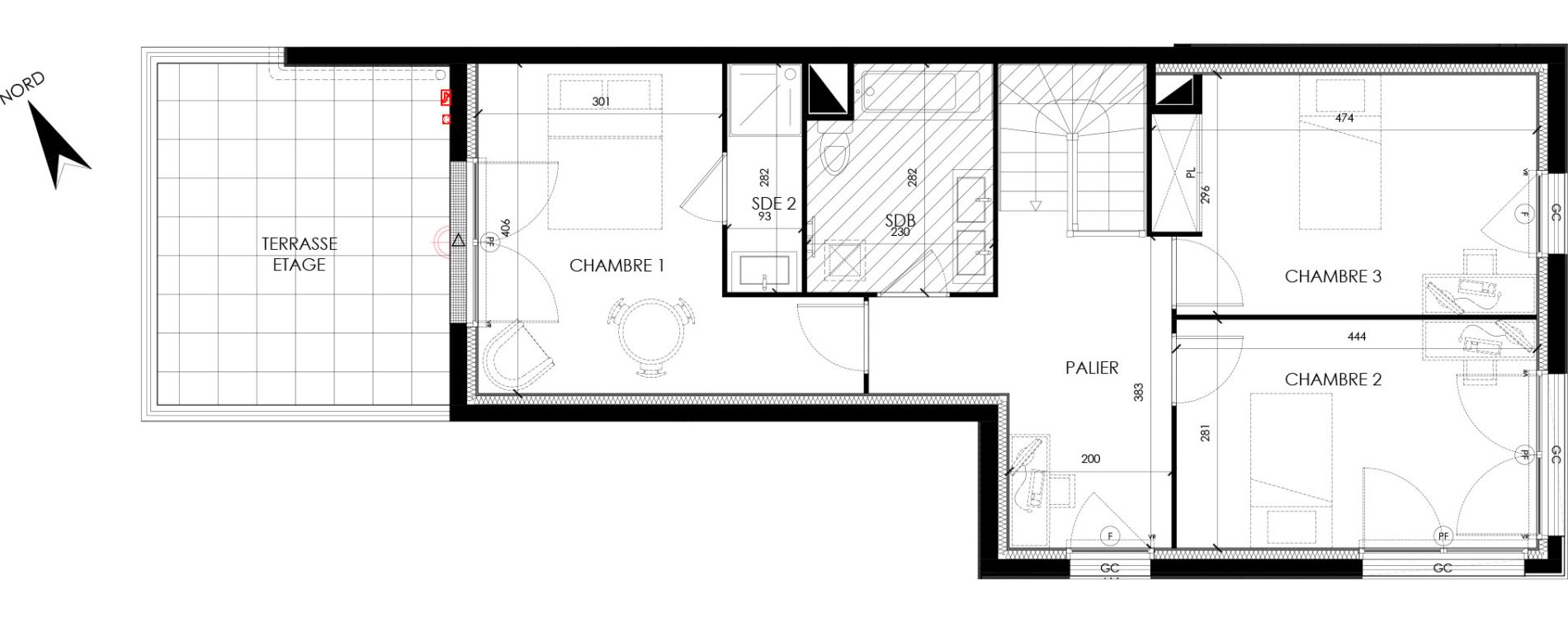 Maison T4 de 100,71 m2 &agrave; Montigny-Le-Bretonneux Manet
