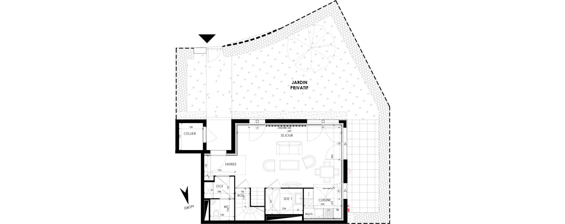 Maison T4 de 100,71 m2 &agrave; Montigny-Le-Bretonneux Manet