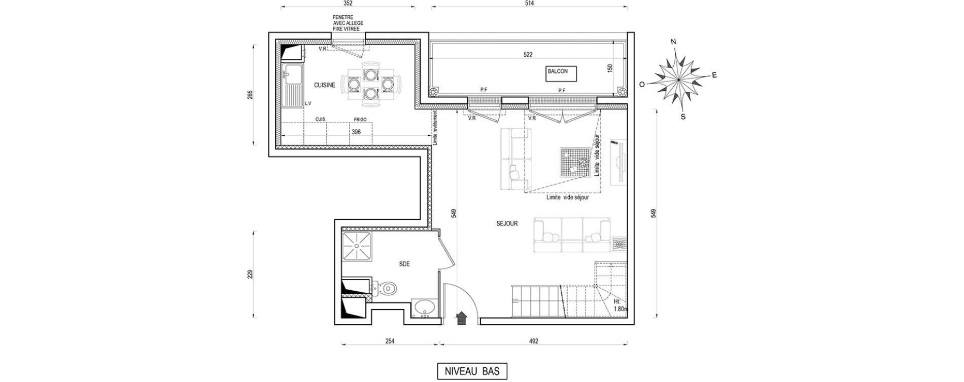 Appartement T4 de 86,00 m2 &agrave; Poissy Maurice-clerc