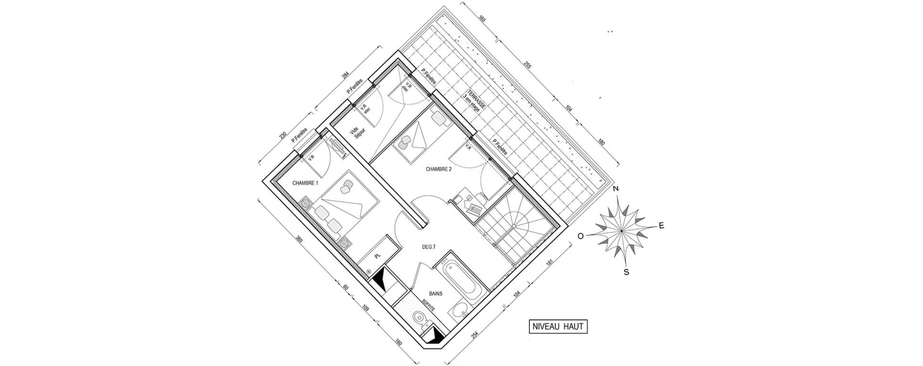 Appartement T3 de 66,60 m2 &agrave; Poissy Maurice-clerc