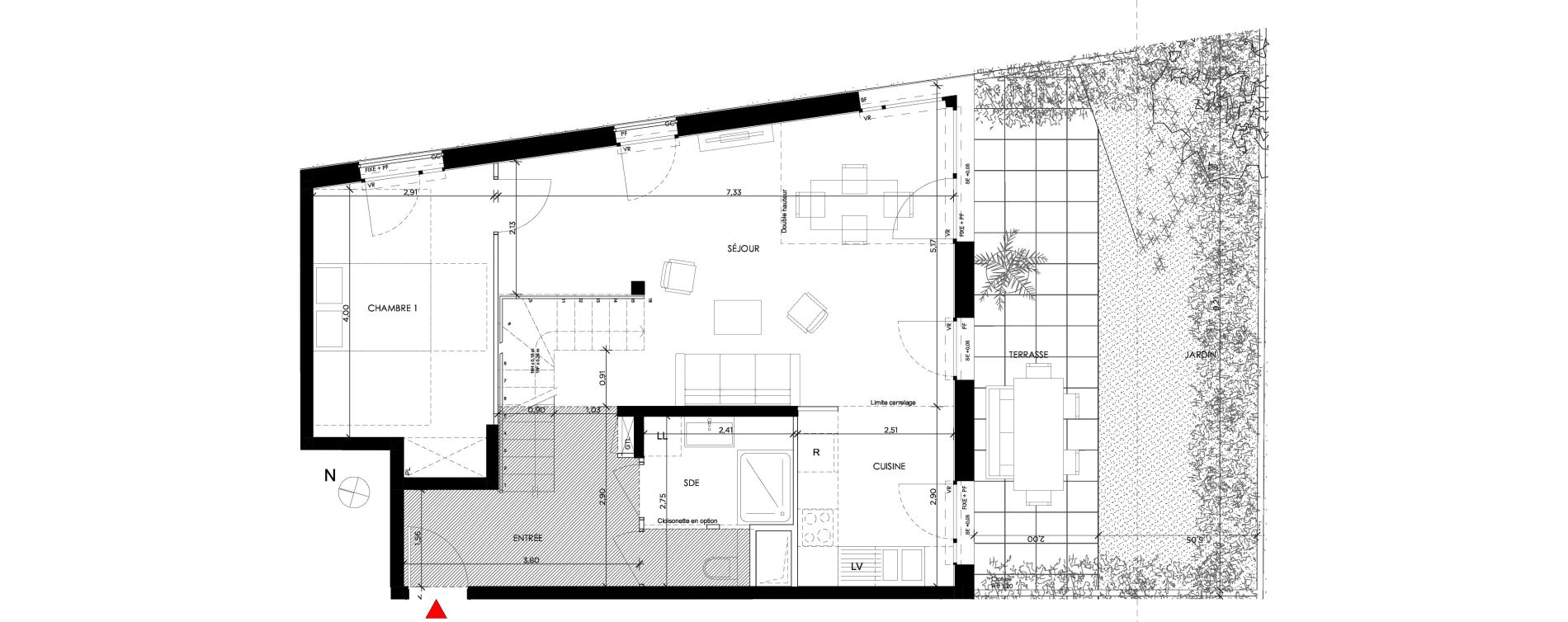 Duplex T5 de 107,47 m2 &agrave; Saint-Germain-En-Laye Pontel-schnapper