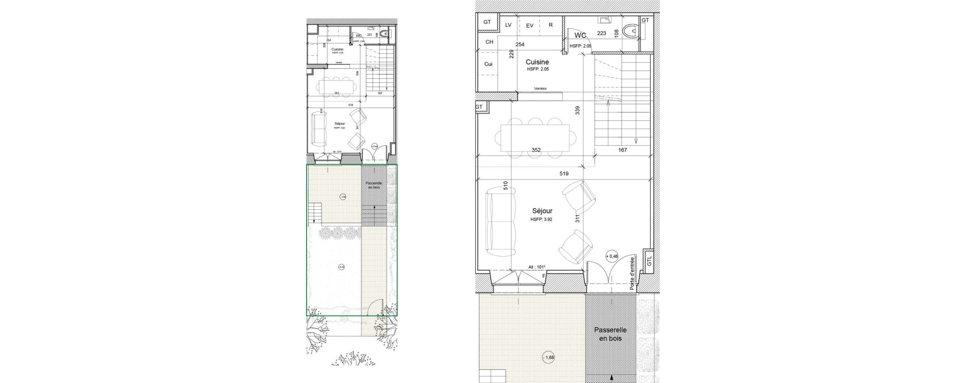 Maison T4 de 117,50 m2 &agrave; Saint-Germain-En-Laye Coeur de ville